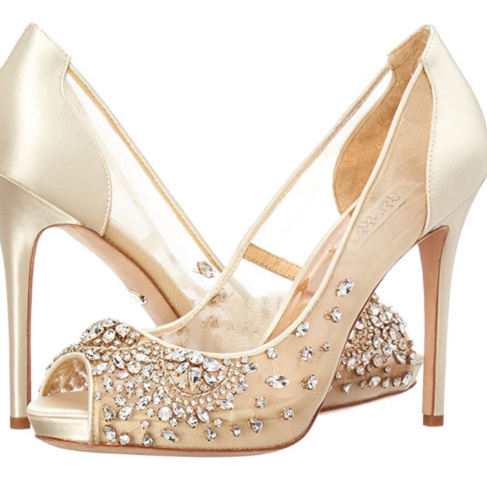 Badgley Mischka Stoned Heels!